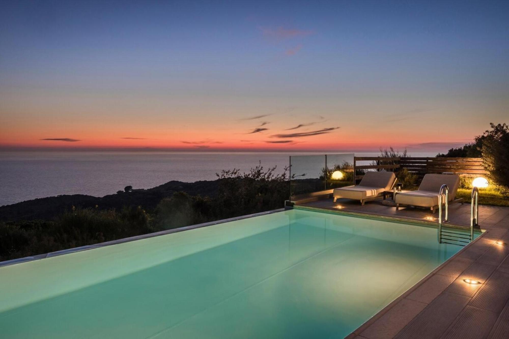 Entheos Private Villa Fiskardo Kefalonia Greece Bagian luar foto