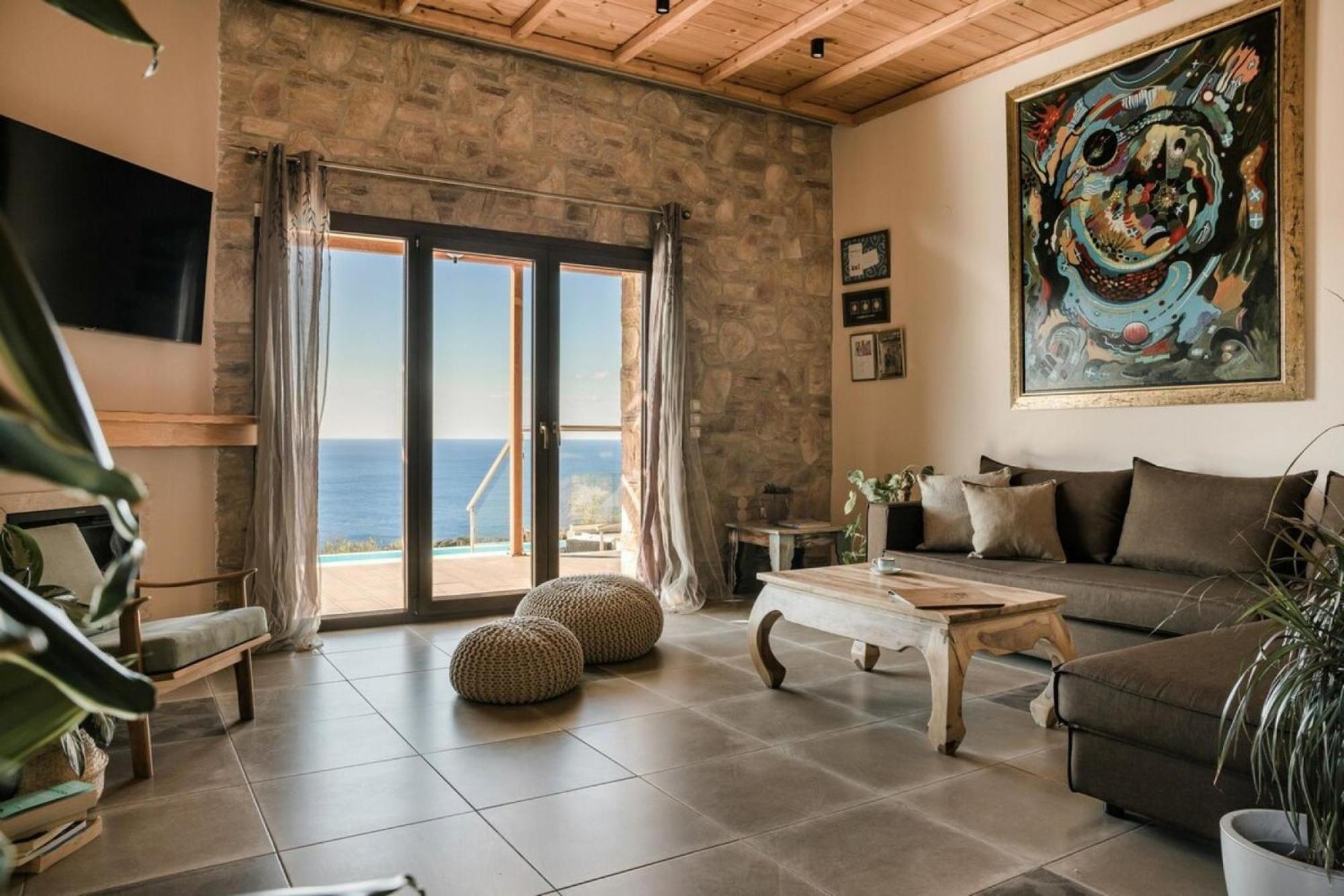 Entheos Private Villa Fiskardo Kefalonia Greece Bagian luar foto