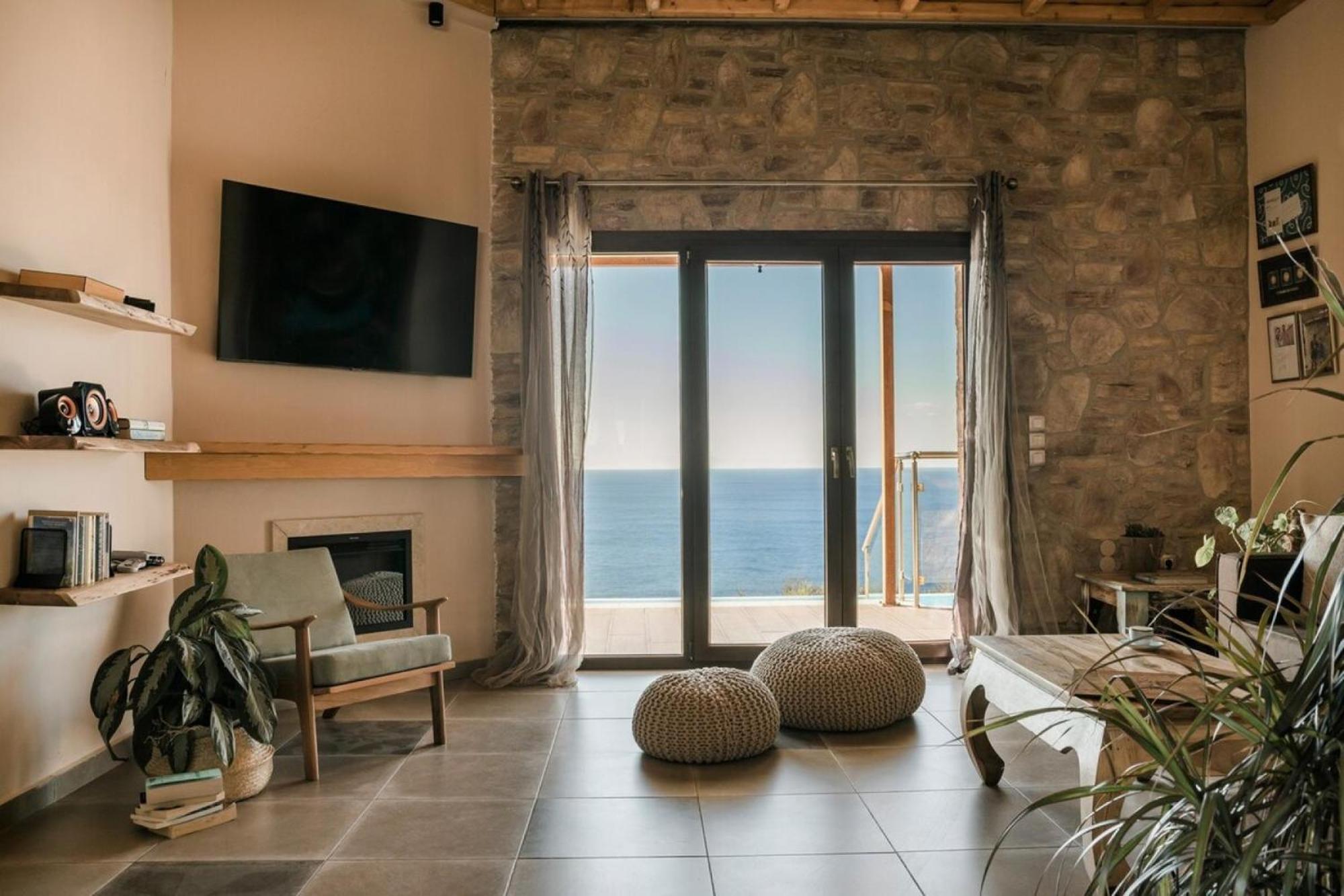 Entheos Private Villa Fiskardo Kefalonia Greece Bagian luar foto